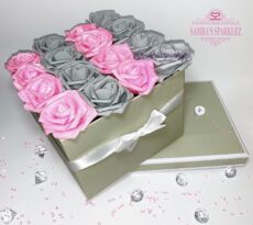 Couture Square Rose Boxes